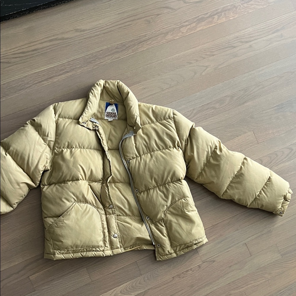 Cozy Tan Puffer Jacket for Kids